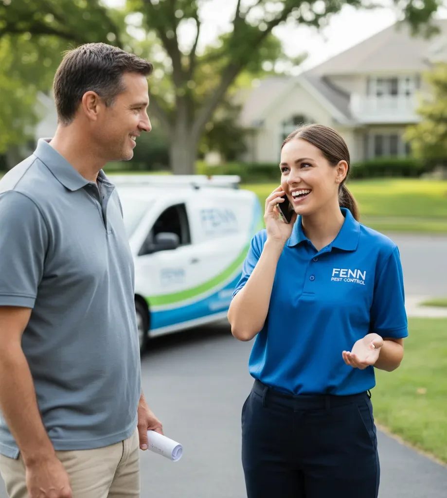 Fenn Pest Control customer support in Shaftsbury